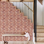 Commomy 10 Pcs Peel and Stick Brick Tile -11.8"X11.8" Small Size PVC 3D Faux - Image 9
