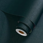 Dark Green Wallpaper Peel and Stick Textured Blackish Green Grasscloth Contact - Image 2
