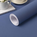 practicalWs Blue Peel and Stick Wallpaper 15.7" x 236.2" Blue Contact Paper by practicalWs