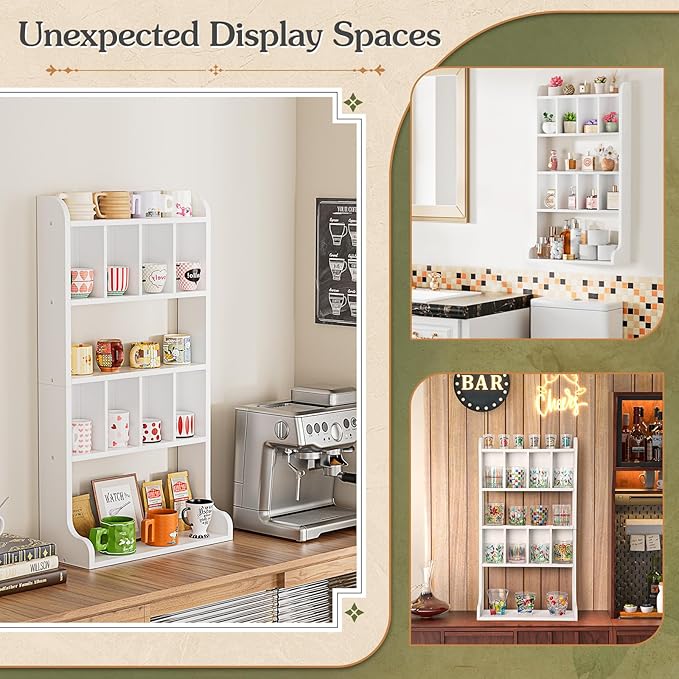 Keebofly Perfume Organizer Wall Mount & Large Cologne Display Case - Image 7
