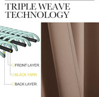 NICETOWN Window Treatment Thermal Insulated Solid Grommet Blackout - Image 4