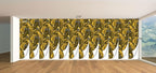 Vintage Gold Banana Leaf Bathroom wallpeper Living Room Bedroom Tropical Plant - Image 4