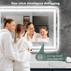 36x36 Inch LED Bathroom Mirror - Image 4