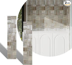 3D Wood Texture Wall Panels, PU Wall Panels, 11.8"*59" Wall Paneling by eazart