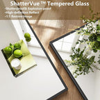 Koonmi 77"x38" Floor Mirror Full Length, Bedroom Floor Body Mirror - Image 4
