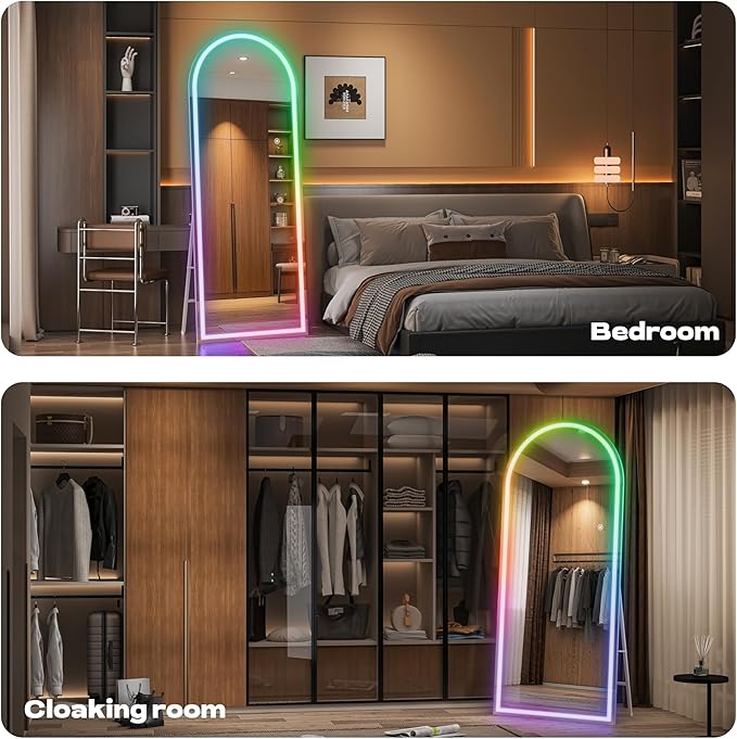 Hasipu Arch Full Length Mirror 83 x 36 in - Image 3