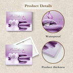 EOBTAIN Zen Bathroom Wall Art Butterfly and Flower Stone Relaxing Just Breathe - Image 6