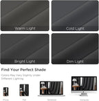 CUCRAF Dark Grey Blackout Curtains 84 inch Length 2 Panels Set, Rod Pocket Room - Image 4