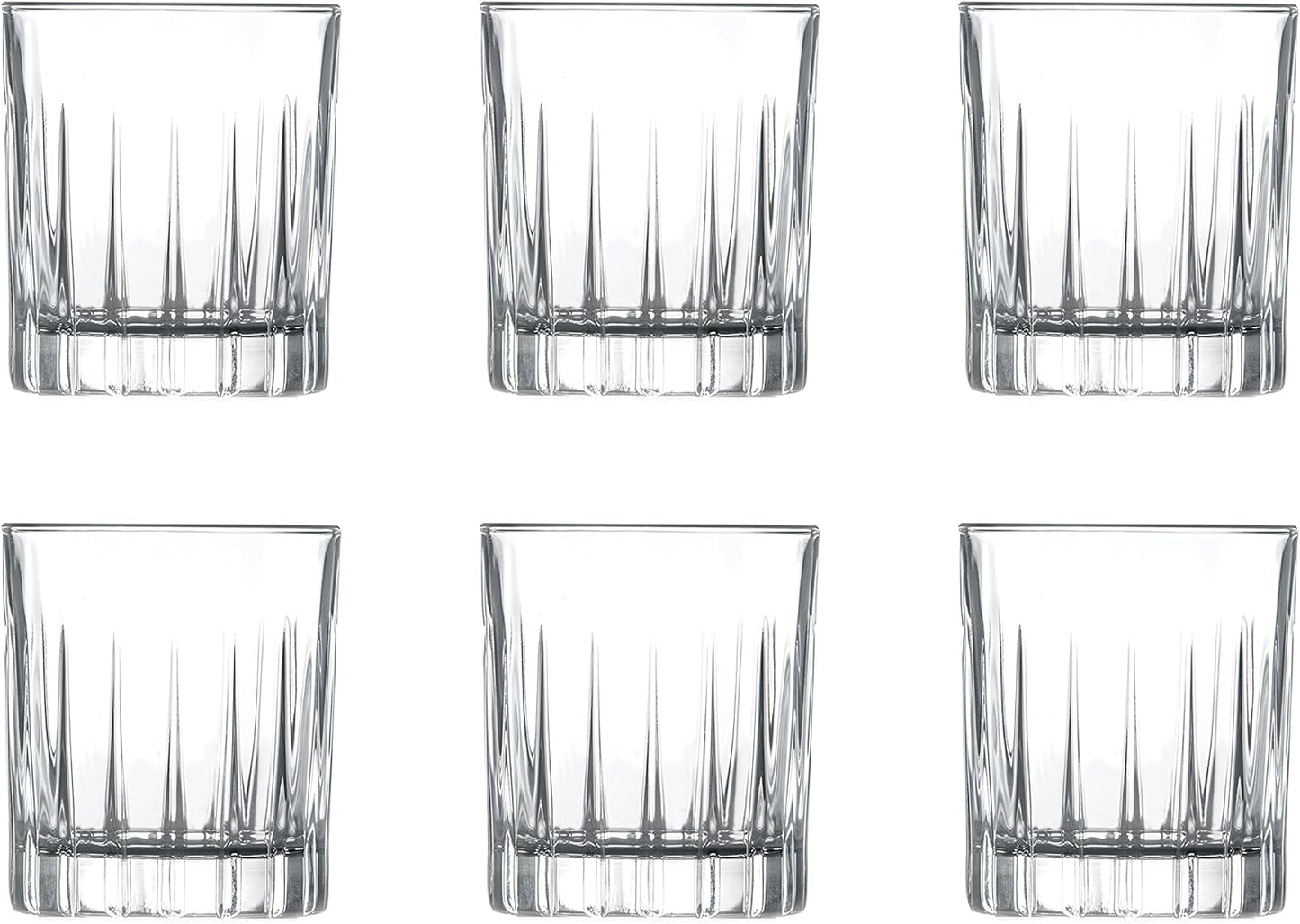 Barski Shot Glass - Set of 6 - Glasses - Crystal Glass - Beautifully Designed - Use it for - Shot - Vodka - Liquor - Cordial - Each Glass is 2.6 oz Made in Europe