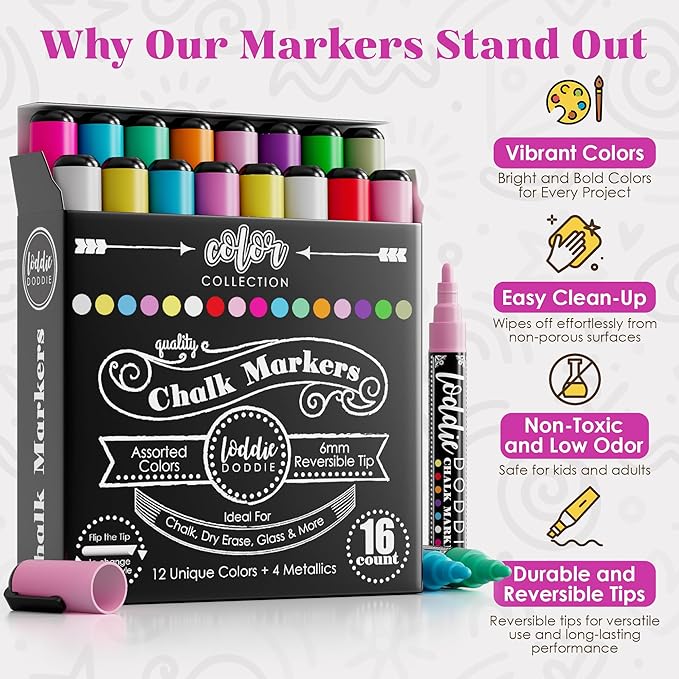 Loddie Doddie Chalk Markers - Image 2