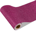 CRE8TIVE Deep Pink Glitter Wallpaper Border 8"x354" Shiny Glitter Wallpaper by CRE8TIVE