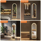 Sweetcrispy Arched LED Full Length Mirror - Image 6