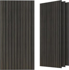 TO-TH Wood-Look Sound Panels, 4 Pack 47.2” x 23.6” Soundproof Wall Panels by TO-TH