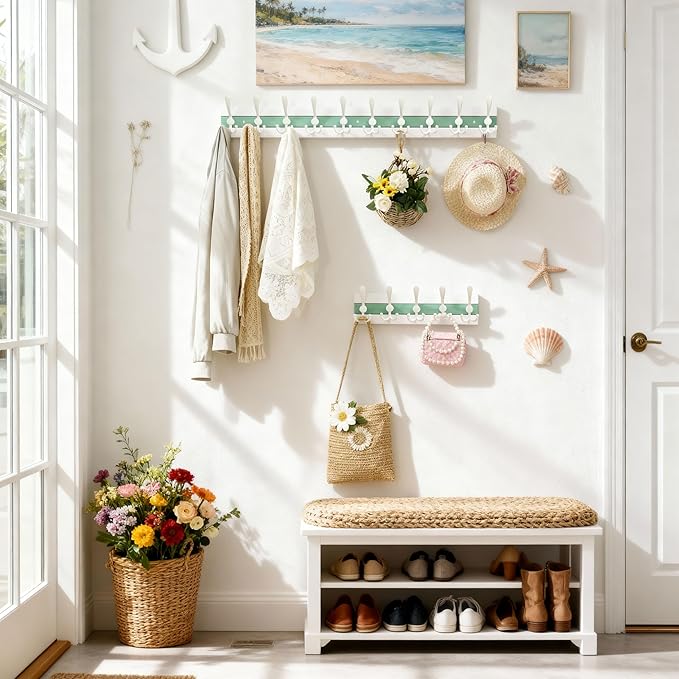 SKOLOO Coastal Wall Mounted Coat Rack - Image 5