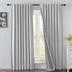 IGEMAEVE 100% Blackout Curtains 96 Inches Long by IGEMAEVE