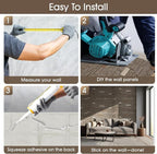 Faux Stone Brick Wall Panels, Lightweight PU Faux Rock Wall Panels, Easy DIY - Image 6