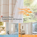 Lajode Linen Blackout Curtains for Living Room - Image 7