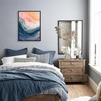 Mental Health Poster Inhale Exhale Meditation Wall Art 16x24 inch Black Framed - Image 5