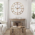 Large Wall Clock for Living Room Decor–40 Inch Silent Non-Ticking Modern - Image 3