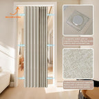 AJAZZ Blackout Accordion Door Curtains - Image 7