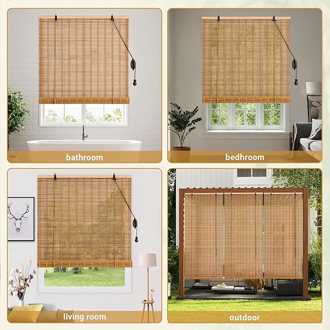 Bamboo Shades for Indoor Windows - Image 6