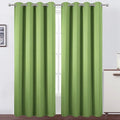 LEMOMO Light Green Thermal Blackout Curtains/52 x 95 Inch/Set of 2 Panels Room by Lemomo