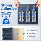 20 Pack Acoustic Panels with Self Adhesive, Soundproof Wall Panel, Brick Sound - Image 4