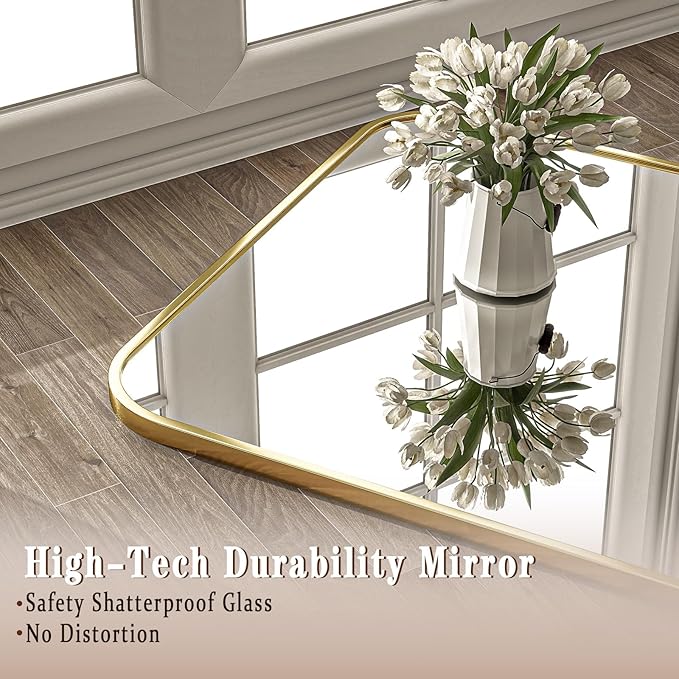 26×38 Inch Bathroom Mirror - Image 4