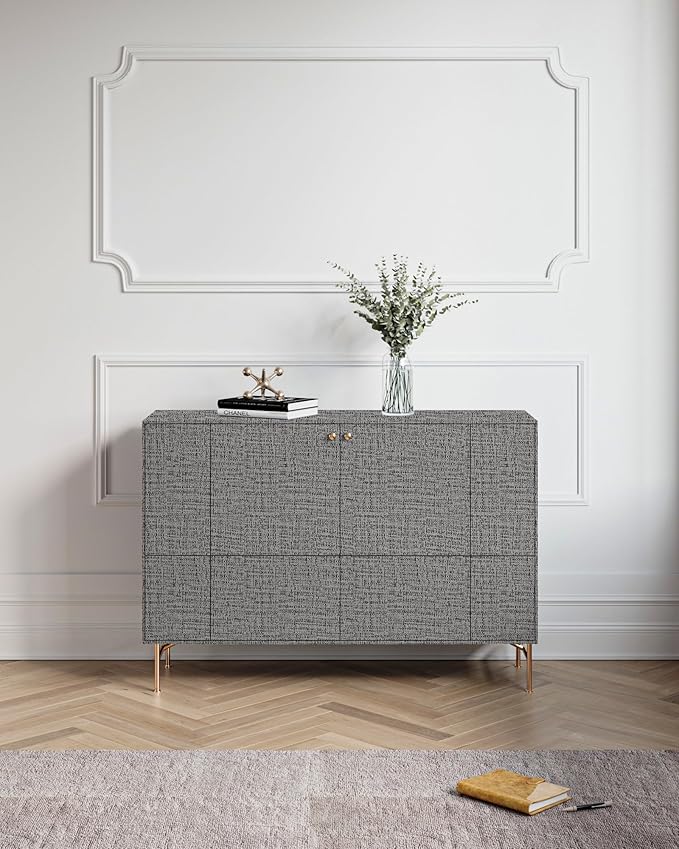 TANONE Dark Gray Wallpaper PVC Self-Adhesive Peel and Stick DIY Wallpaper Faux - Image 8