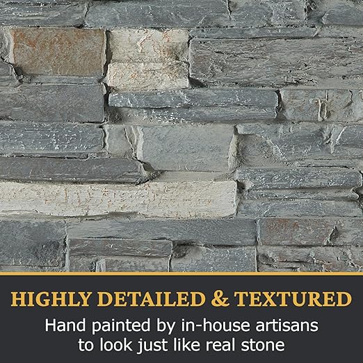 AZ Faux High-Density Polyurethane Faux Stone Flush Inside Corner - Image 6