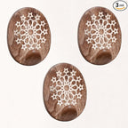 Indian Shelf 6 Lb- 3 Pieces Decorative Wood Adhesive Wall Hooks–Boho Peel and by IndianShelf