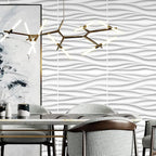 STICKGOO Wave Wall Panels for Interior Wall Decor, Paintable 3D Wall Decor - Image 5
