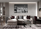 Baisuart-Q30369 Brooklyn Bridge Night View 1 Panels Landscape Artwork Canvas - Image 5