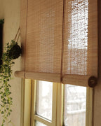 30" Wx64 H Bamboo Blinds Roller Shades by Erfolkerz