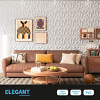 Art3d 100 Pack Decorative 3D Wall Panels, 97 Sq.feet PVC Interior Wall Décor - Image 6