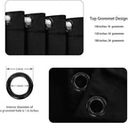 BONZER Room Divider Curtain Grommet Thermal Insulated Wide Blackout Curtains - Image 2