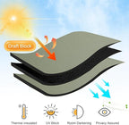 RYB HOME Blackout Curtains for Living Room, Privacy Thermal Insulating Window - Image 3