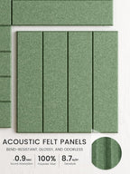 Bumusty Large Cork Board Alternative-48 x 36" Felt Bulletin Board Tiles - Image 3