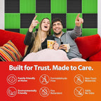 54 Pack Acoustic Panels – Sound Proof Foam Panels - Image 5