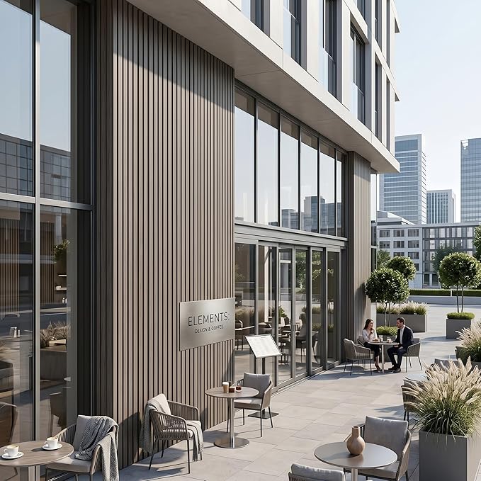 From Plain to Beautiful in Hours WPC Exterior Wall Slat Panels Waterproof - Image 14