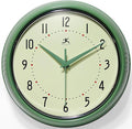 Infinity Instruments LTD. Retro 12 inch Silent Sweep Non-Ticking Mid Century by InfinityInstruments