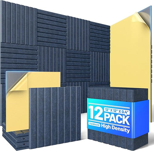 12 Pack Sound Proof Foam Panels by Unknown
