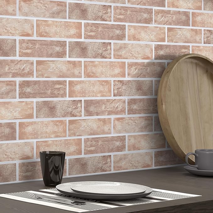 8-Pack 3D Faux Brick Acoustic Wall Panels, 11.8" x 11.8" PET Soundproof & Noise - Image 6