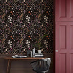 JiffDiff Floral Wallpaper Peel and Stick- 1181" x 17.3" Farm Wildwood Self - Image 7