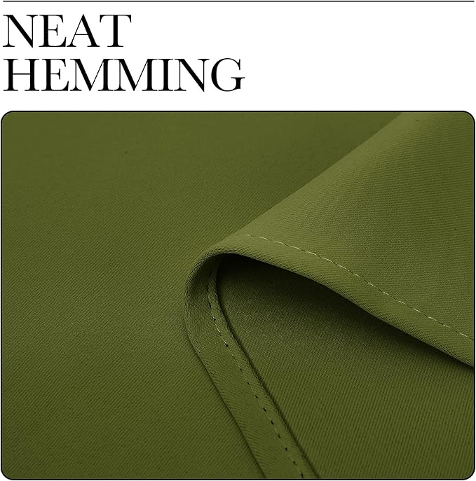 NICETOWN Holiday Christmas Decor Thermal Insulated Solid Grommet Blackout - Image 6