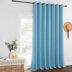 NICETOWN Blackout Curtains for Sliding Glass Door Room Divider Noise Reduce - Image 8