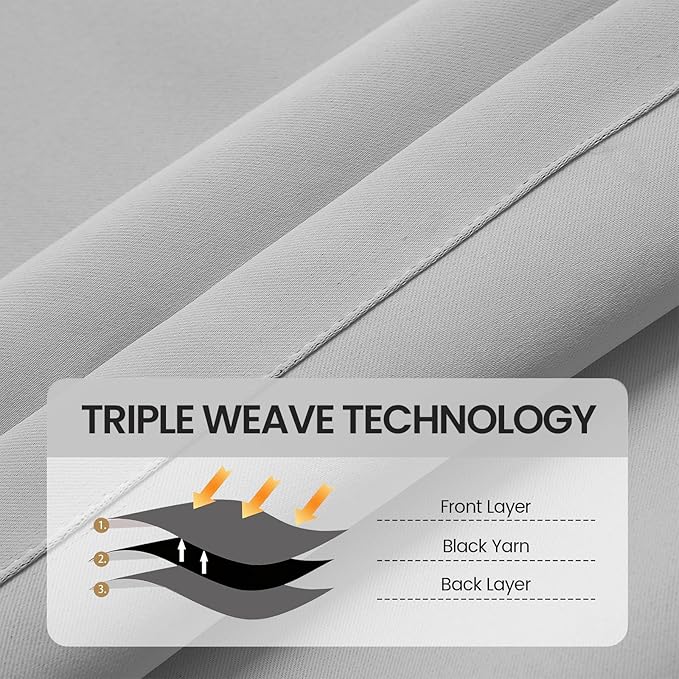Extra Wide Blackout Curtains Room Separator - Image 6