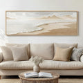 Framed Boho Coastal Beach Wall Art by Cuspin