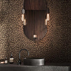 JiffDiff Leopard Print Peel and Stick Wallpaper, Waterproof Removable Self - Image 6