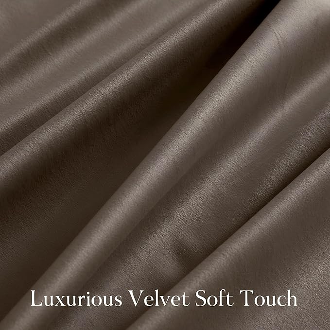 NICETOWN 120 inches Velvet Curtains - Image 5